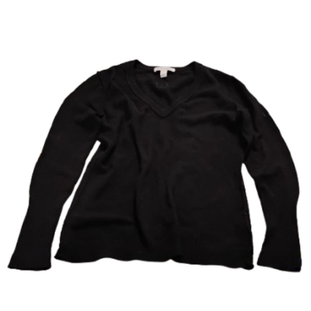 Autumn Cashmere Crewneck Skull Applique Sweater Sz M